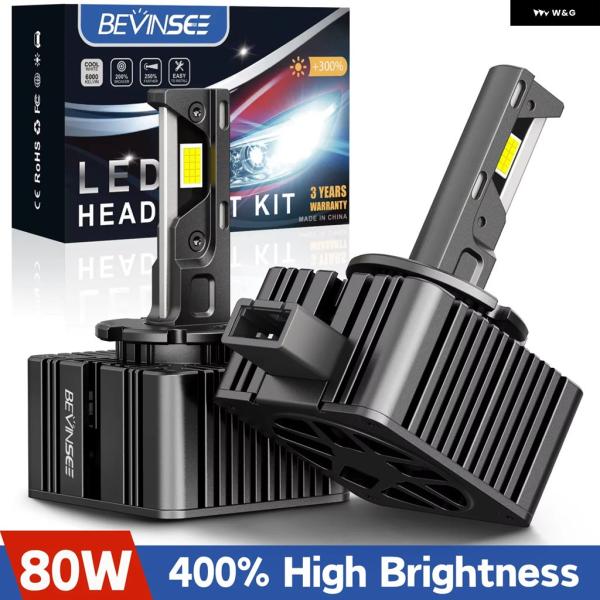 並行輸入品 D1S D1R D3S D3R D2S D2R D5S LED CANBUS 80W 8...