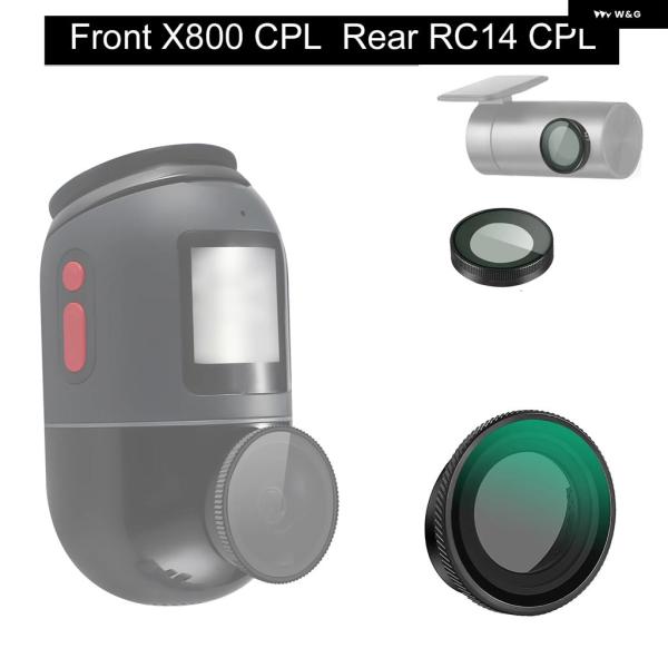 並行輸入品 70MAI ダッシュカム 4K OMNI X800 CPL フィルター グレア反射を低減...