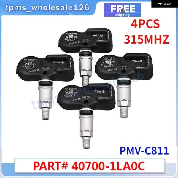 並行輸入品 タイヤエア圧センサー 4個 セット PMV-C811 INFINITI EX35 FX3...