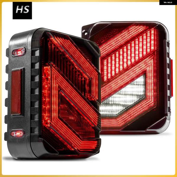 並行輸入品LED テールライト 07-18 JEEP WRANGLER JK JKU SPORT/S...