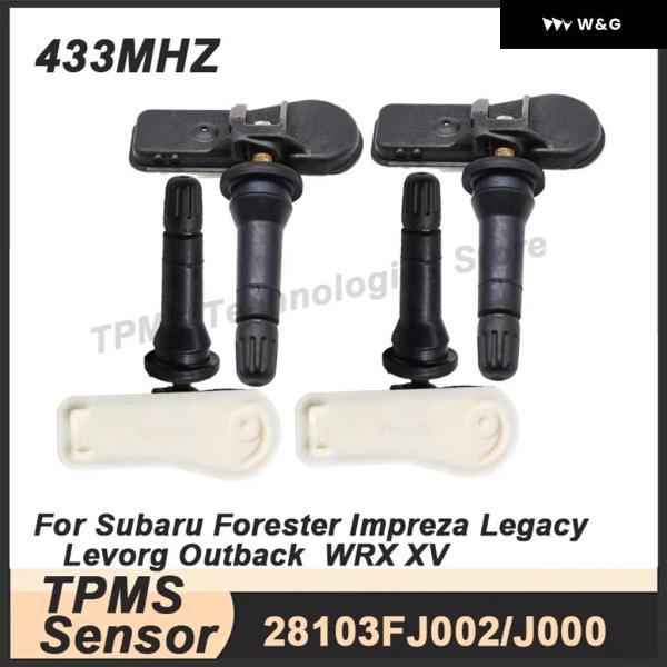 並行輸入品 1/4個 433MHZ TPMS タイヤエア圧センサー スバル フォレスター インプレッ...