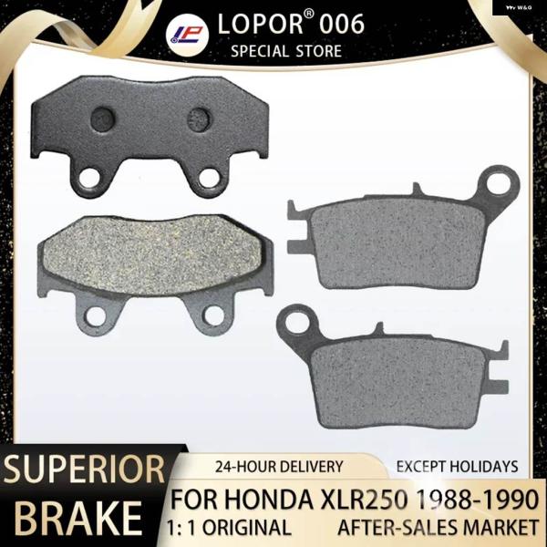 並行輸入品バイクブレーキ パッド フロントリア ホンダ 250 XLR 250 R/R3J/RK/R...