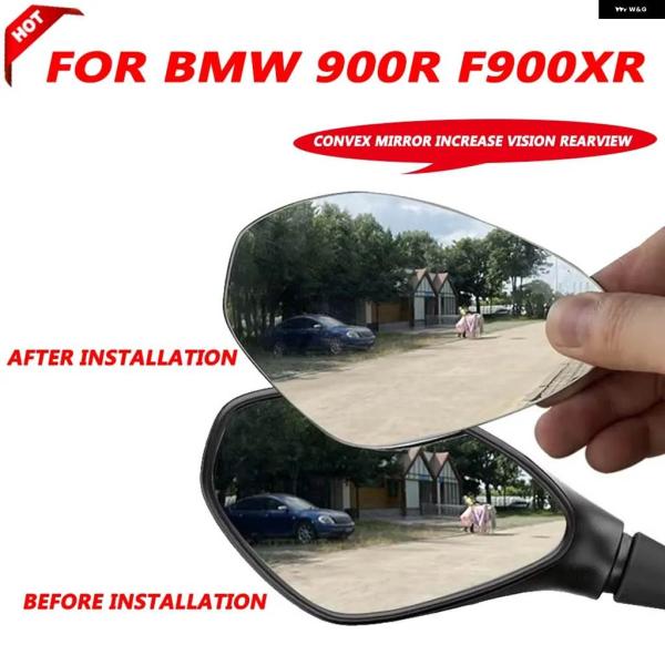 並行輸入品BMW F900R F900XR 900R 900XR アクセサリー 凸面ミラー 視野角拡...