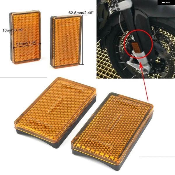 並行輸入品2PCS 長方形ハザードストリップ反射 ステッカー BMW K1200RS K1200GT...