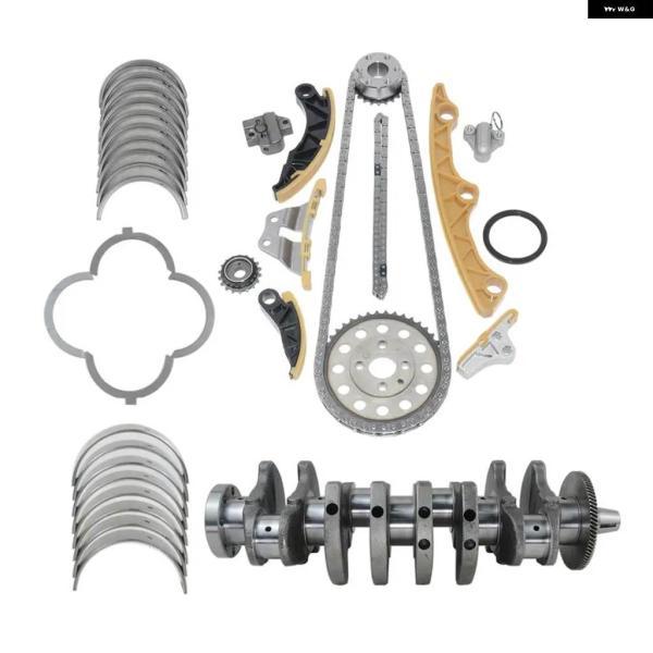 並行輸入品クランクシャフト ベアリング タイミングオイル ポンプ チェーン キット マツダ 2.2 ...