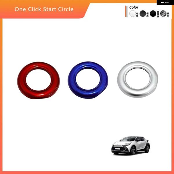 並行輸入品トヨタ 25 C-HR LHD ワンタッチスタート 装飾 リング CHR イグニッション ...