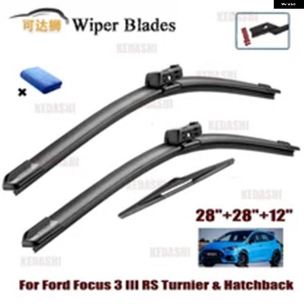 並行輸入品車用 ワイパー ブレード フォード フォーカス MK3 ターンイヤー ハッチ RS 28イ...