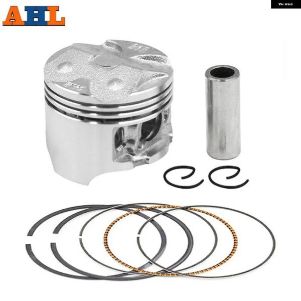 並行輸入品1セット バイク ピストンリング クリップピン キット スタンダード 25 50 48.5...