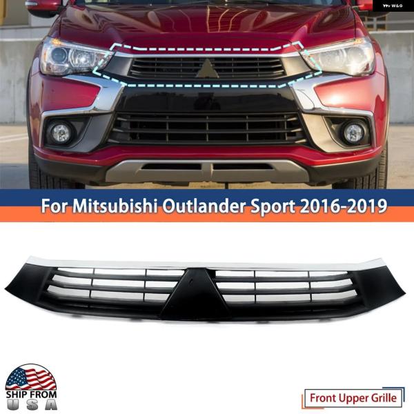 並行輸入品 三菱 アウトランダースポーツ/ASX 2016-2019用 フロント バンパー センター...