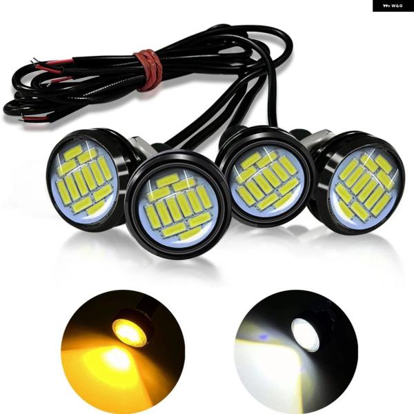 並行輸入品 LED イーグルアイランプ 23MM 12SMD デイタイム ランニングライト シグナル...