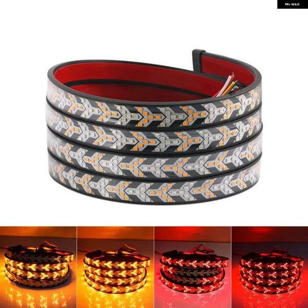 並行輸入品 ジープ 12V 24V 車 トラック LED テールゲート ライト ストリップ ウィンカ...