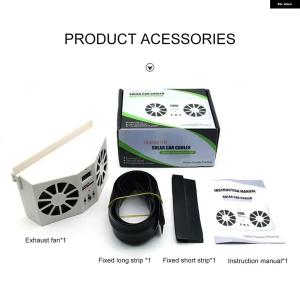 並行輸入品 窓用排気ファンクーラーソーラー式 ...の詳細画像4