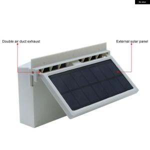並行輸入品 窓用排気ファンクーラーソーラー式 ...の詳細画像5