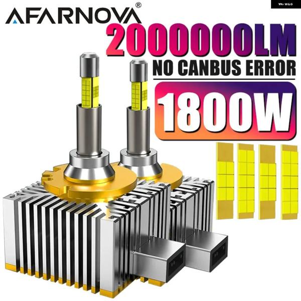 並行輸入品 360度 LED D1S D3S D4S D2S ヘッドライト CANBUS バルブ C...