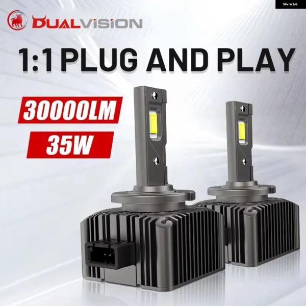 並行輸入品 D1S LED ヘッドライト 3570 CSPチップ HID D2S D3S D4S D...