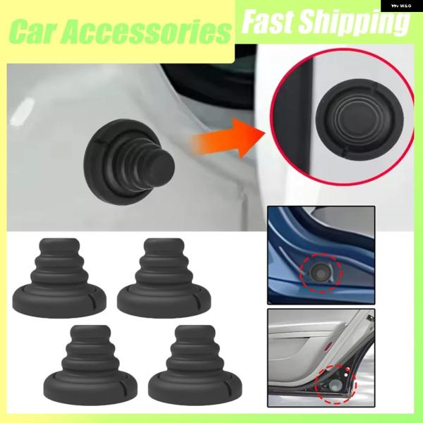 並行輸入品 車用厚手ドア クッション 車用ドア衝撃吸収材 防音 パッド 車用ドア防止シリコン 4個