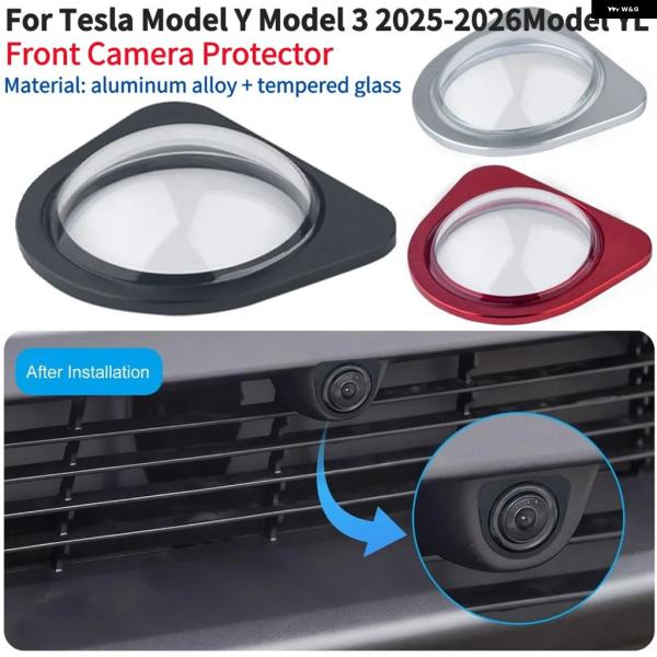 並行輸入品 テスラ モデルY/モデル3 2025-2026モデルYL用フロント カメラ カーアクセサ...