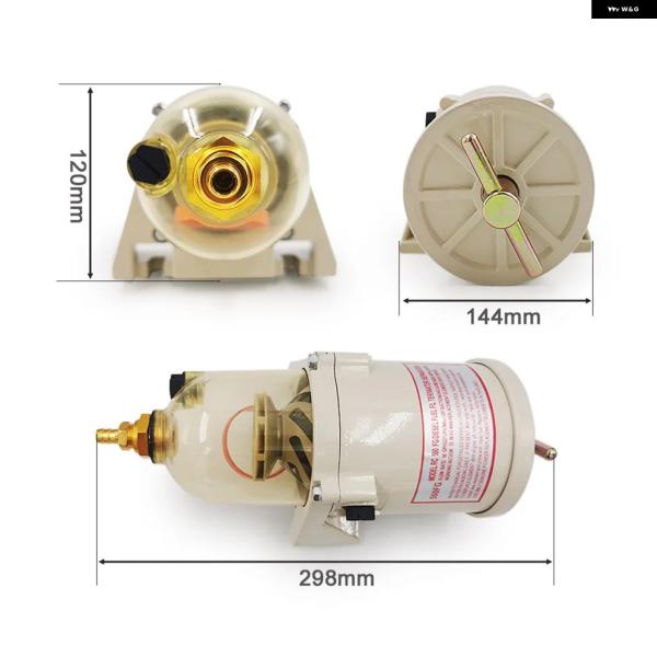 並行輸入品 燃料油水分分離器 タービンディーゼル エンジン RACOR フィルター カートリッジ 5...