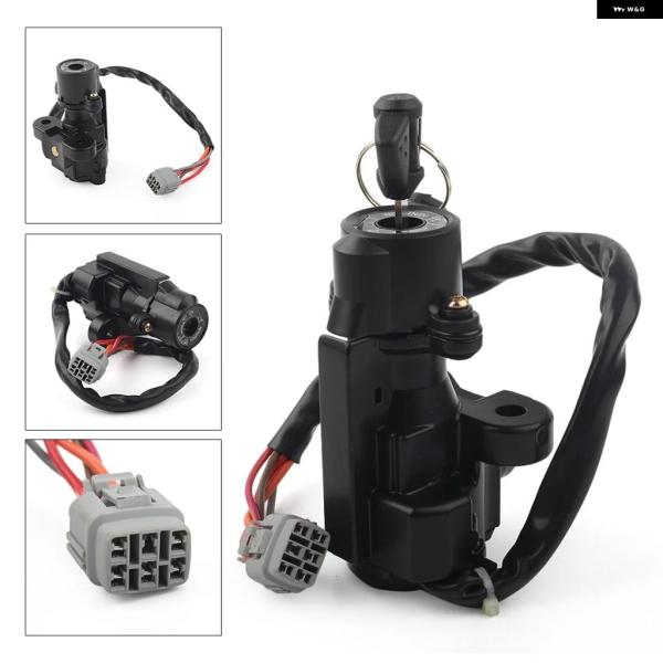 並行輸入品 スズキ キー 2 個 オートバイ イグニッション スイッチ キット アセンブリ GSXR...