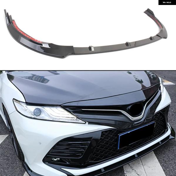 並行輸入品 トヨタ 2018 カムリ SE バージョン フロント バンパー リップ カバー トリム ...
