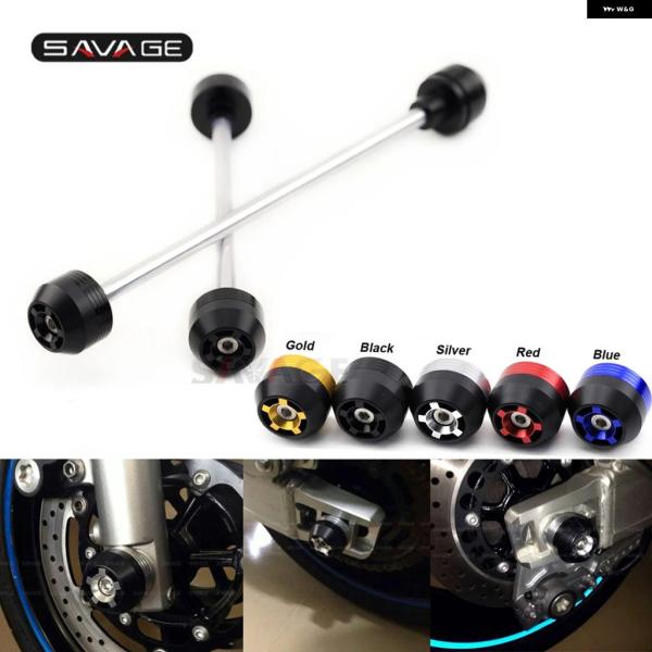 並行輸入品 ヤマハ MT01 フロントリア アクスル スライダー ホイールプロテクション 1300 ...