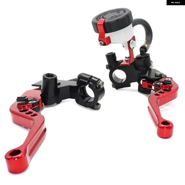 並行輸入品 バイク モトクロス アルミ 油圧 シリンダー レバー スズキ VSTROM 650 ヤマ...