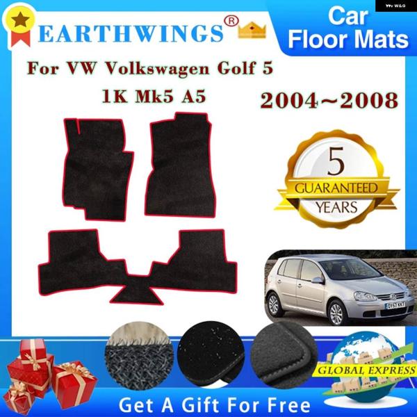 並行輸入品 フロアマット VW フォルクスワーゲン ゴルフ 5 A5 プラス GTI GT R32 ...