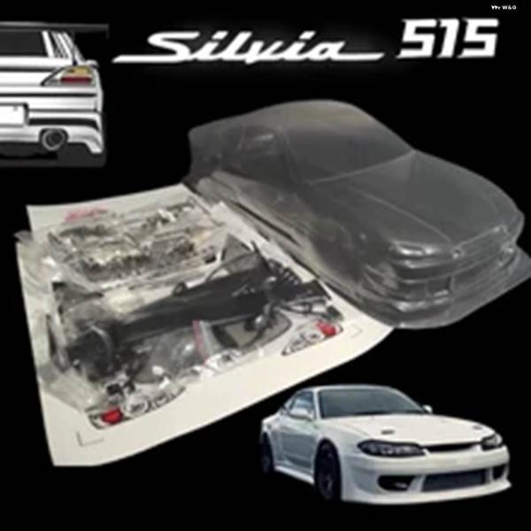 並行輸入品 RC 1/10 COPPERMIX SILVIA S15 PVCボディシェル 260MM...