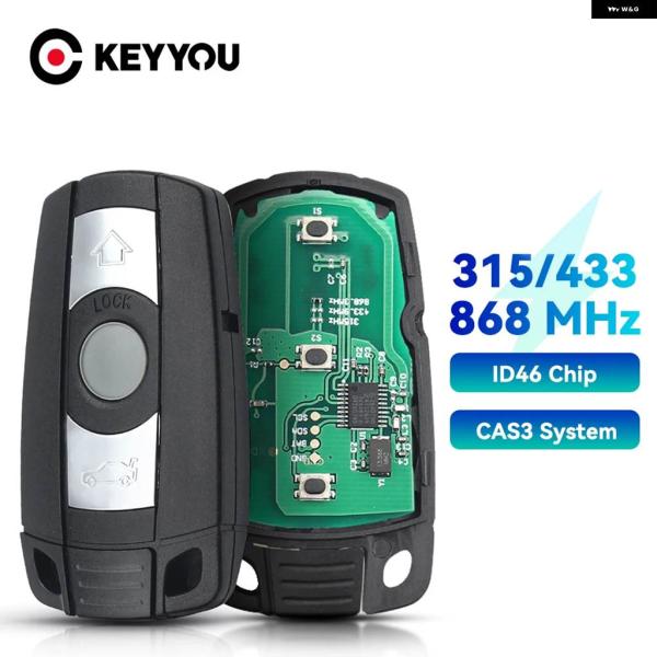 並行輸入品 315/433/868MHZ CAS3 CAS3+ 車リモートスマートキー BMW 1/...
