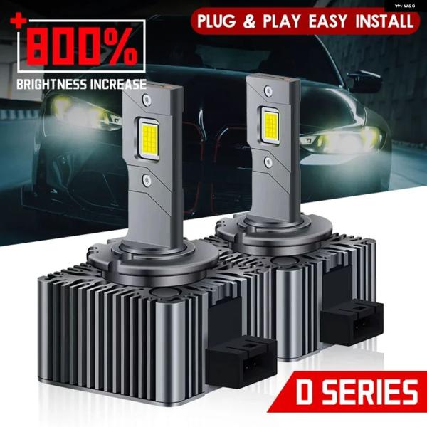 並行輸入品 D1S D3S LED 車用 ヘッドライト バルブ D2S/R D4S/R D5S D8...