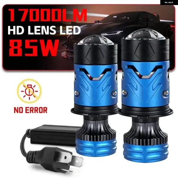 並行輸入品 H4 LED プロジェクター レンズ ヘッドライト ハイ/ローライト フォグランプ バル...