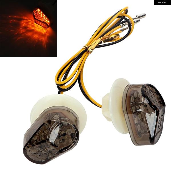並行輸入品 12V オートバイ ブレーキライト ウインカーランプ LED テールライト バイク XJ...