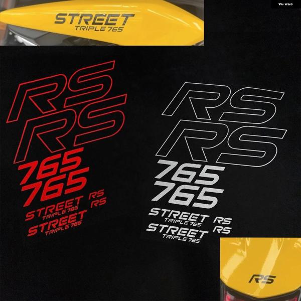 並行輸入品 トライアンフ STREET TRIPLE 765 RS する非反射マットカラーのモトシェ...