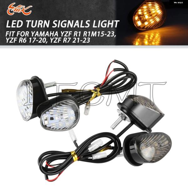 並行輸入品 ミニ ヤマハ オートバイ LED ウィンカー フラッシャーライト インジケーター 点滅ラ...