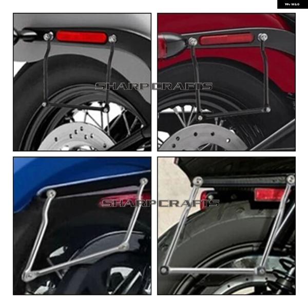 並行輸入品 カワサキ S650 EN650 オートバイ 部品 サドル バッグ サポート ガード バー...