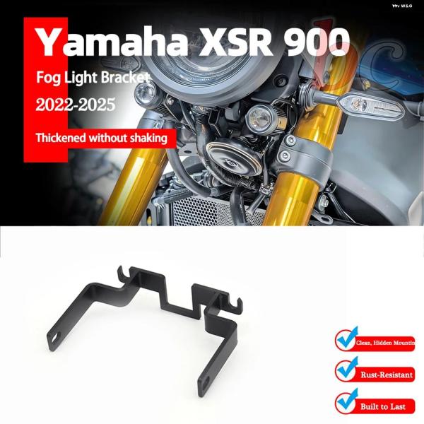 並行輸入品 ヤマハ XSR 900 フォグランプ ブラケット 2022 - 2025 補助ライト マ...