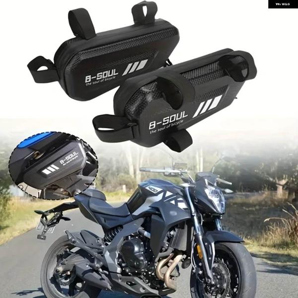 並行輸入品 B-SOUL バイク ツールバッグ EVA ハードシェル トライアングル サイド ストレ...