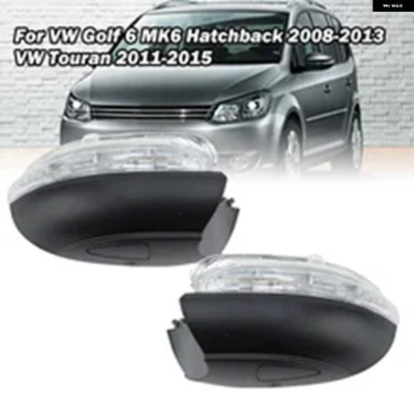 並行輸入品 サイドミラー ウィンカーライト フォルクスワーゲン ゴルフ 6 MK6 2008-201...