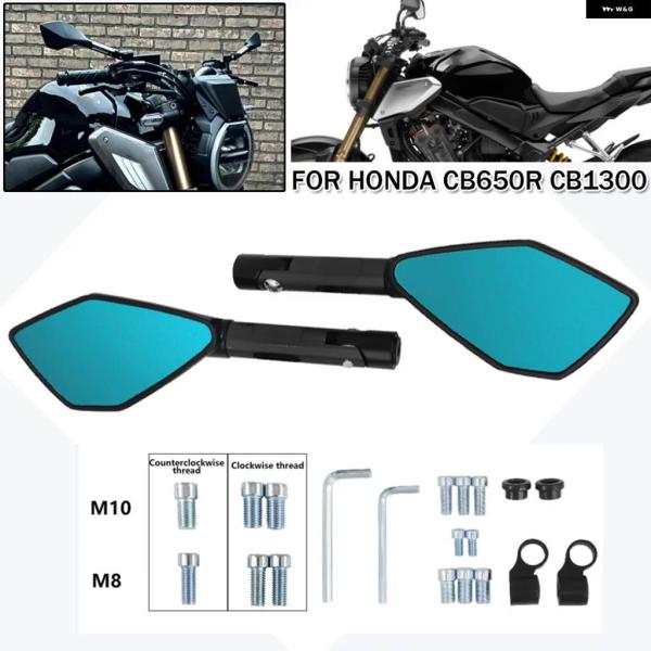 並行輸入品 バイク サイドミラー 8MM 10MM ホンダ CB650R CB1300 ホーネット ...