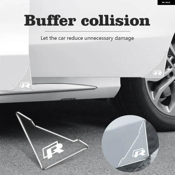 並行輸入品 4個シリコン製 車ドアコーナーカバー バッファー ステッカー 傷防止 フォルクスワーゲン...