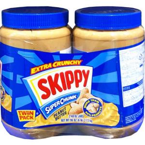 SKIPPY スキッピー スーパーチャンク ピーナッツバター ツインパック 2.72kg(1.36kg×2)｜rrr-j