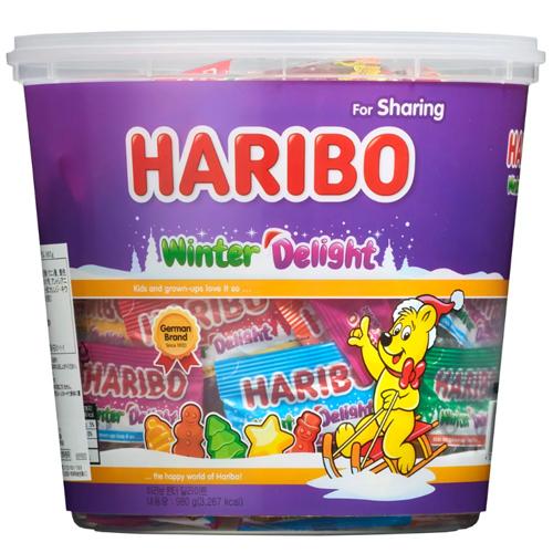 ハリボー ウィンターディライト バケツ 1000g