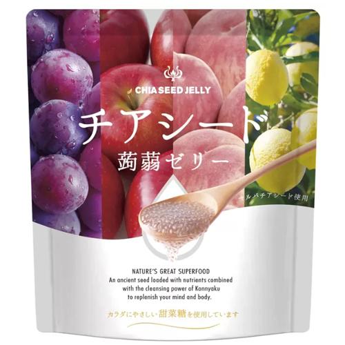 チアシード 蒟蒻ゼリー 4種類ミックス 60個入