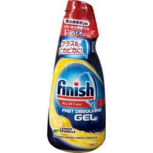 フィニッシュ 濃厚プレミアムジェル スパークリングレモン 1000ml 食器洗浄機洗剤｜rrr-j