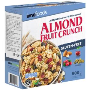 Innofoods アーモンドフルーツクランチシリアル 900g Almond Fruit Crunch