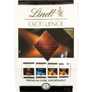 リンツ エクセレンス ダークチョコレート アソート 480g