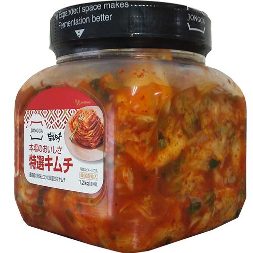 最高級の旨味とコク 宗家特選キムチ（白菜キムチ）1.2kg JONGGA チョンカ
