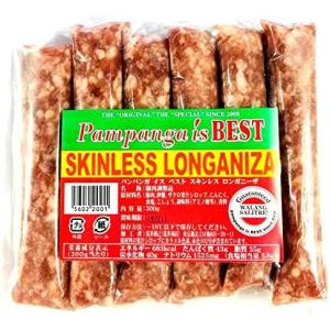 パンパンガイズベスト スキンレス ロンガニーサ レギュラー 300g 冷凍 Frozen 豚肉調整品（非加熱）onganiza｜rs-food5