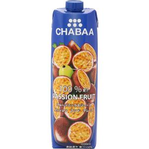 パッションフルーツ 1000ml HARUNA(ハルナ) CHABAA(チャバ) 100%ミックスジュース｜業務用食品問屋アールズ
