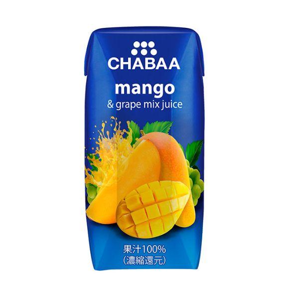 HARUNA(ハルナ) CHABAA 100%ミックスジュース マンゴー 180ml 新商品 フルー...